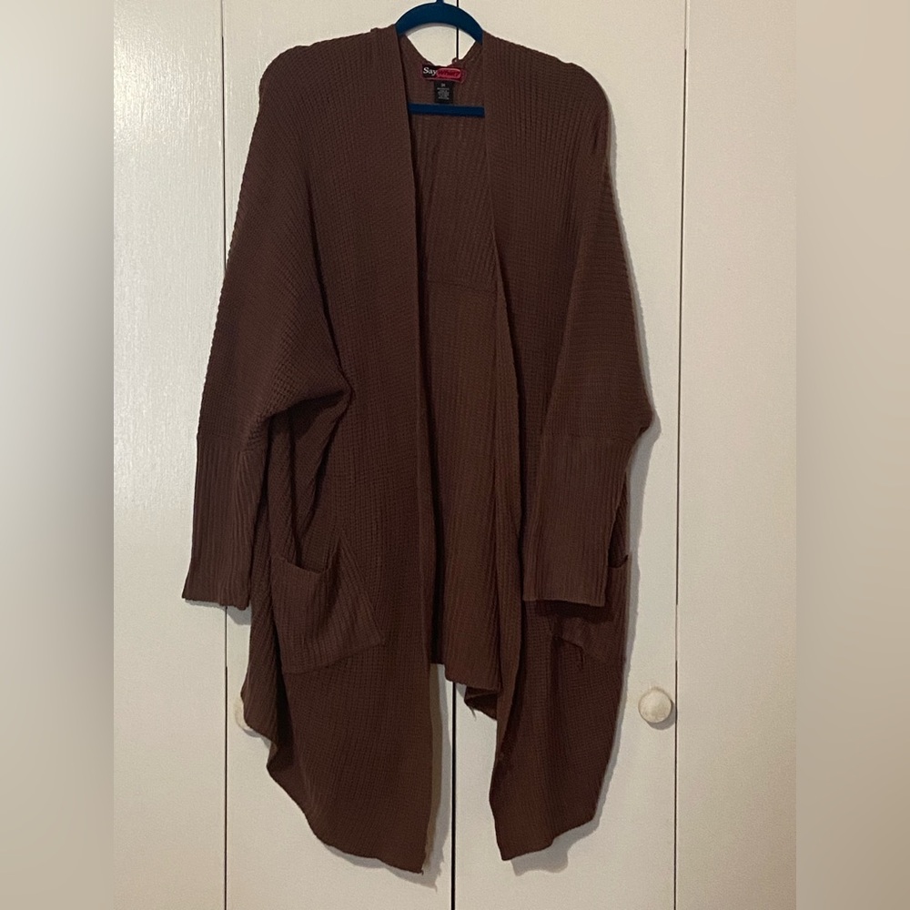 Say What? Cardigan Sweater Cover up